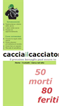 Mobile Screenshot of cacciailcacciatore.org